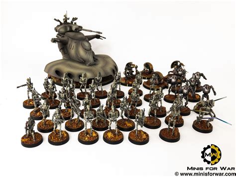 Star Wars: Legion – Droid Army Reveal – Minis For War Painting Studio