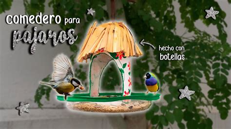 Cómo hacer un comedero para pájaros con botellas de plástico