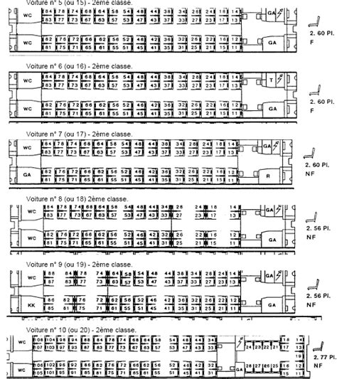 La Numérotation Des Places Dans Les Tgv Site Du Z