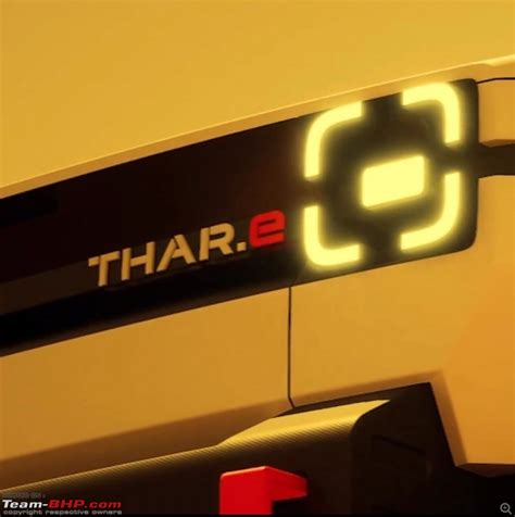 Mahindra To Debut Thar EV Concept On August 15 Team BHP