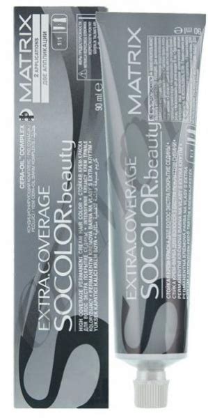 Краска для седых волос MATRIX Extra.Coverage Socolor.Beauty - «Когда ...