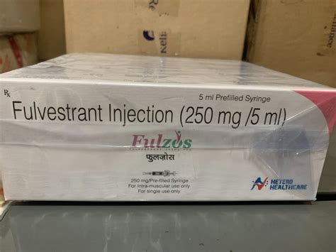 Fulvestrant Fulzos 250 Mg Hetero Healthcare At Rs 7000 Piece In New