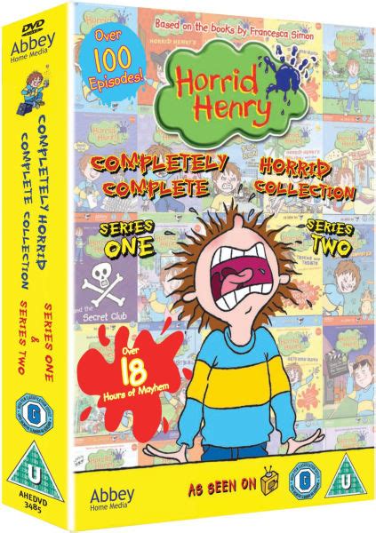 Horrid Henry Complete Series 1 And 2 Dvd Zavvi