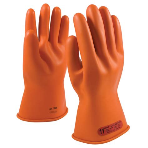 Pip Novax Orange Rubber Insulating Electricians Gloves 147 0 11