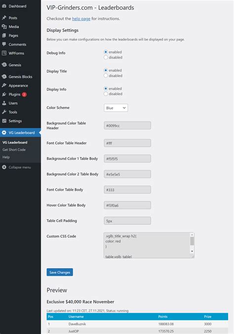 Plugin de WordPress para afiliados de VIP-Grinders