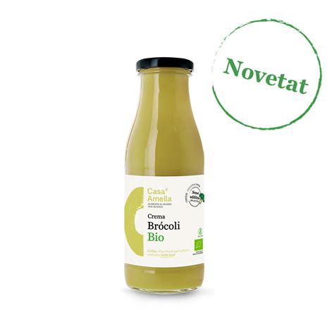 Nova crema de Bròcoli Bio 500ml Casa Amella