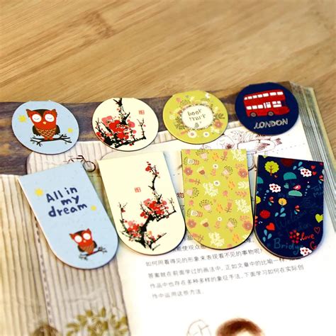 Buy 2017 New Cute Kawaii Lovely Magnetic Bookmarks Multi Functional Paper Clips