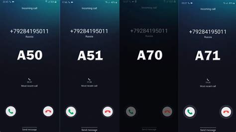 Samsung Galaxy A A A A Incoming Call Youtube