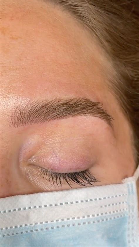 Nikabrowbabe On Instagram Close Up Deets Before After Microblading