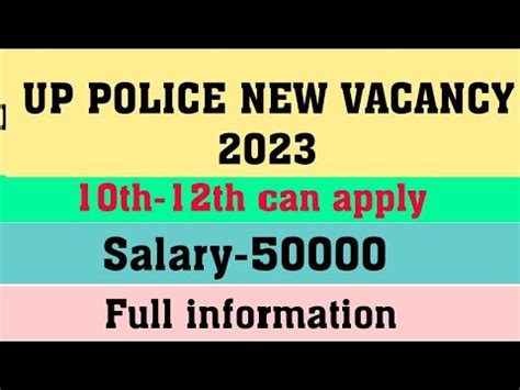 Up Police Vacancy Up Police Post Upp Online Form How To