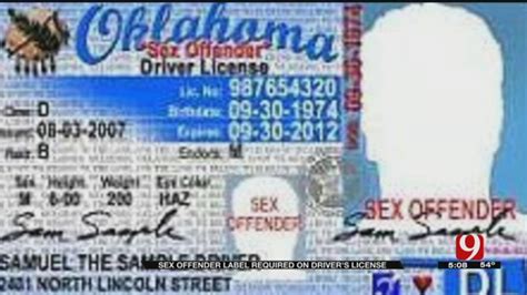 Federal Court Upholds Oklahoma Sex Offender Label On Drivers License Law