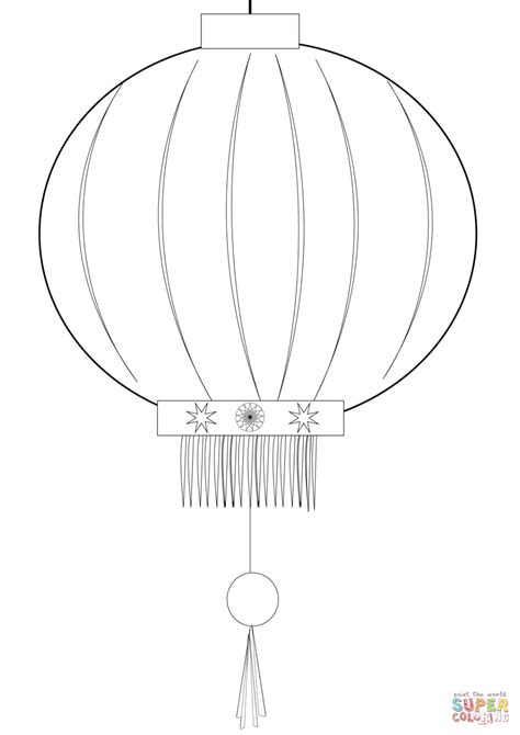 Chinese Lantern Coloring Page Free Printable Coloring Pages Free