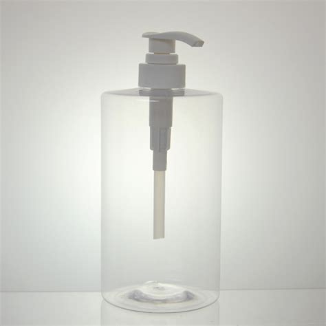 Wholesale Empty Plastic Pet Bottle 1000ml Cylinder Round Plastic Bottle