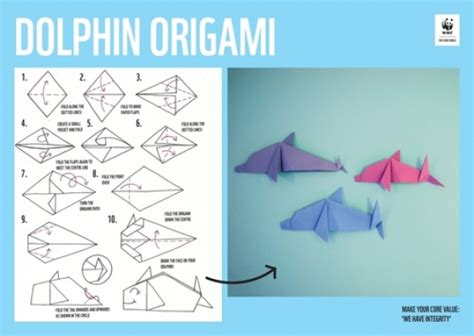 Dolphin Origami