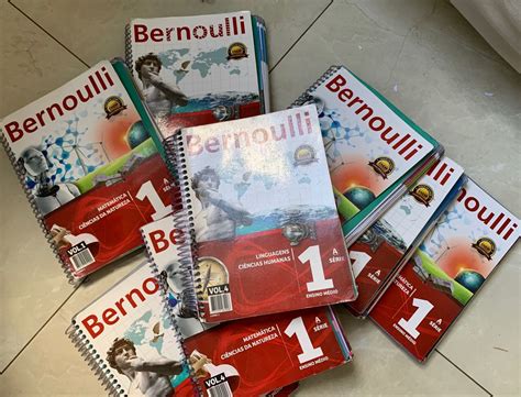 Livros Didáticos 1º Ano Bernoulli Livro Bernoulli Usado 41934493 enjoei