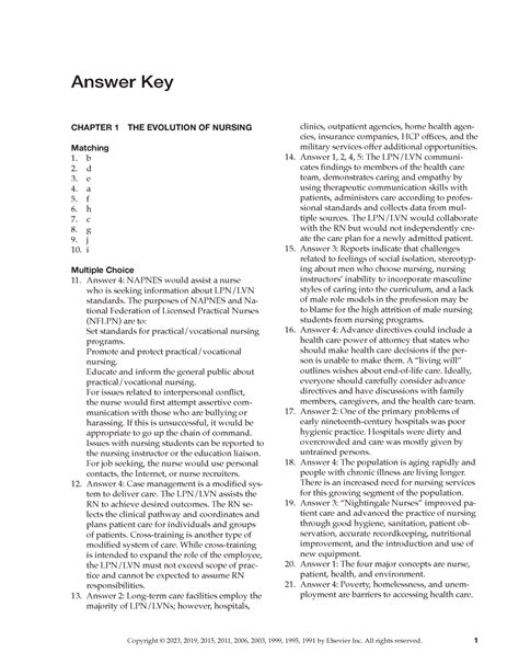 Study Guide Key Foundations Adult Health Answer Key Th Edition