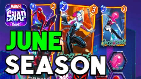 June Season Datamine Enter The Spiderverse Marvel Snap YouTube