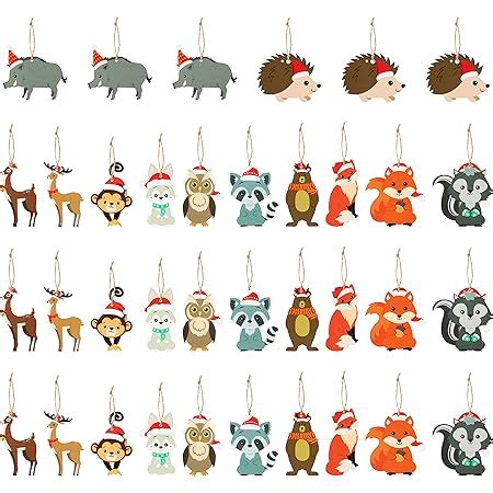 Amazon Darware My Forest Friends Christmas Ornament Set 6 Piece