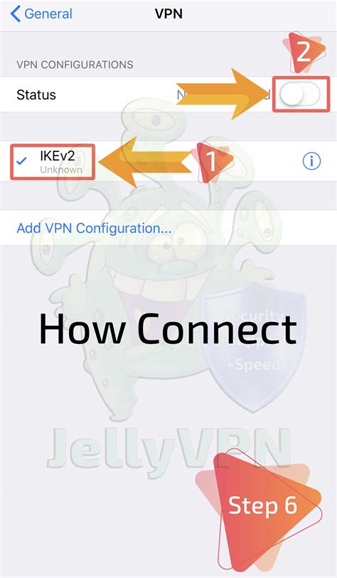 IKEv2 VPN IPhone IPad JellyVPN