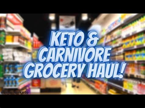 KETO AND CARNIVORE GROCERY HAUL SMALL GROCERY HAUL Big ANNOUNCEMENT