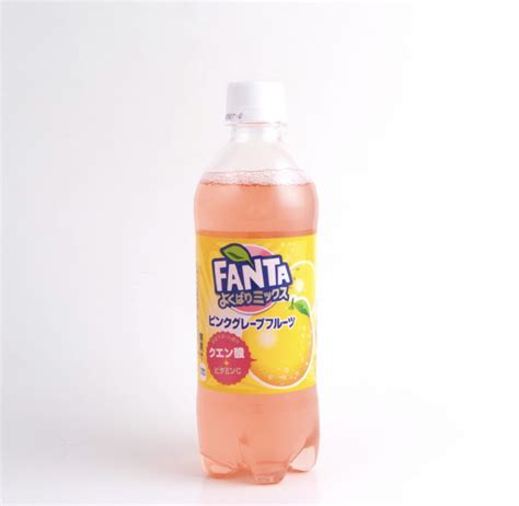 Japanese Pink Grapefruit Fanta Exotic Soda