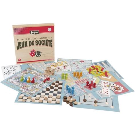 Jeu De Plateau Coffret De Jeux De Soci T Traditionnels Bois U