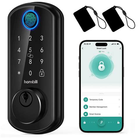 Hornbill Digital Smart Door Lock Built For Best Smart Home Security