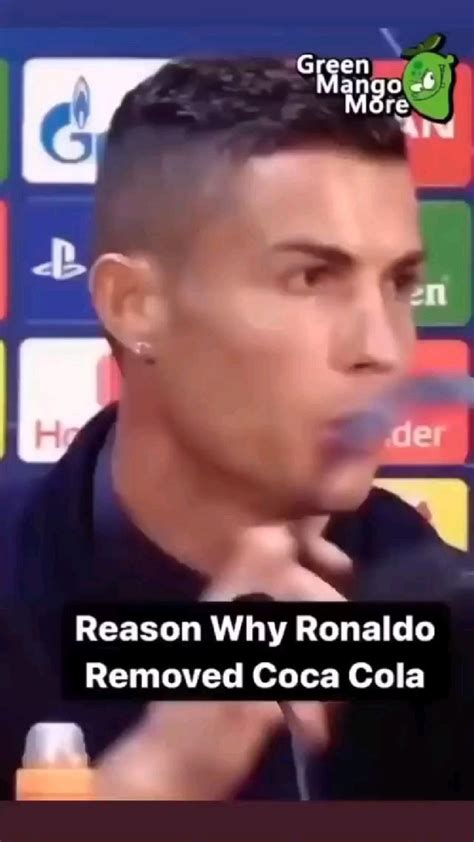 Why Cristiano Ronaldo Removed Coca Cola Funny Moments Real Funny