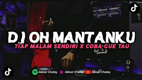 Dj Oh Mantan Ku Tiap Malam Sendirian X Coba Coba Gue Tau Mengkane Viral