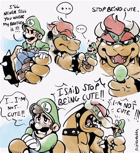 He Cant Hes Always Cute And I Will Forever Protect Him In 2024 Nintendo Mario Bros Super