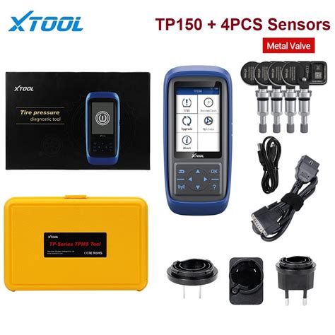 Xtool Tp150 Sistema De Monitoreo De Presión De Neumáticos Obd2 Tpms Herramienta De Diagnóstico