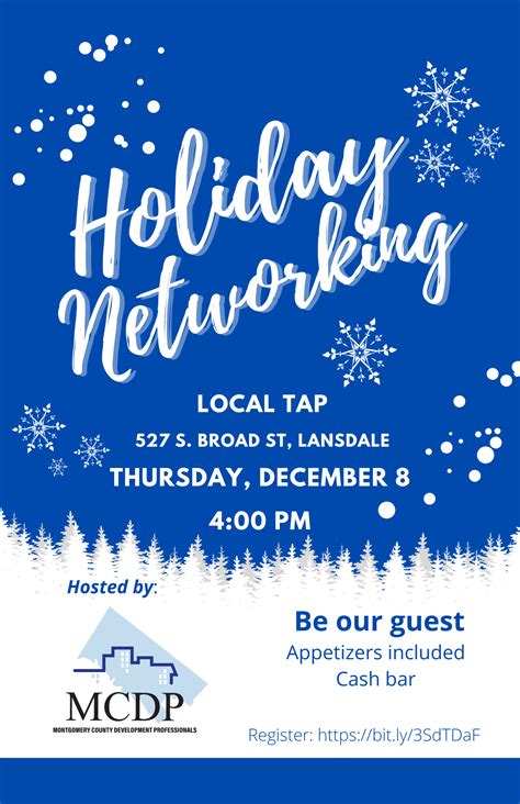 Holiday Networking Montgomery County Development Professionals