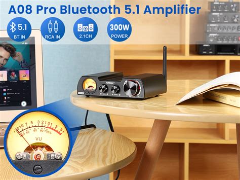 Aiyima A08Pro Bluetooth 5 1 TPA3255 Mini Amplificatore Di Potenza 2 0 2