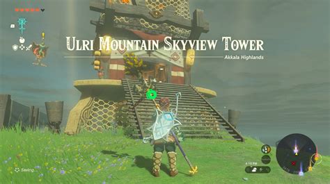 How To Unlock Ulri Mountain Skyview Tower In Zelda: TotK