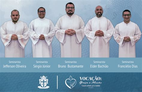 Ordenação Diaconal de cinco seminaristas Diocese São José dos Campos