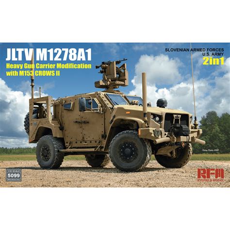 Rye Field Model Rm Jltv M A Heavy Gun Carrier Modification