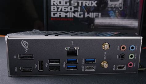 Asus Rog Strix B760 I Gaming Wifi Review Potent Small And Colorful Pcworld