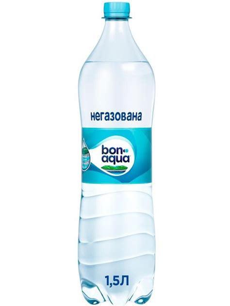 Мінеральна вода BonAqua негазована ПЕТ 1.5л купити в OKwine