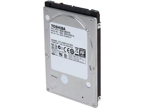 TOSHIBA MQ01ABD075 750GB 5400 RPM 8MB Cache SATA 3.0Gb/s 2.5" Internal ...