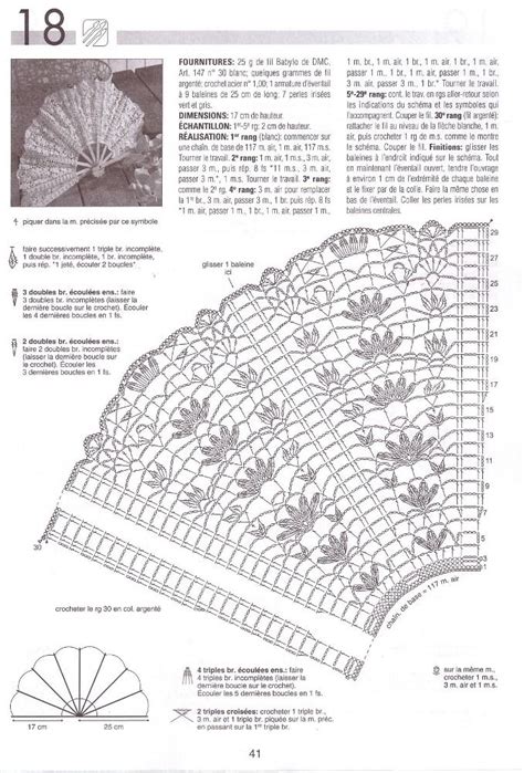 Pin de Merche Fernández en APRENDE Abanicos crochet Patrones de