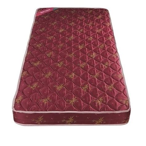 Maroon Floral Print Epe Coir Foam Bed Mattress Size X Inch At Rs