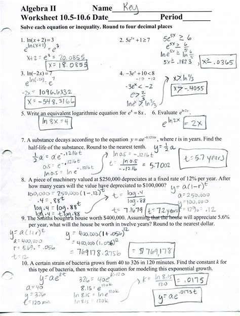 Glencoe Algebra Chapter Answer Key Pdf