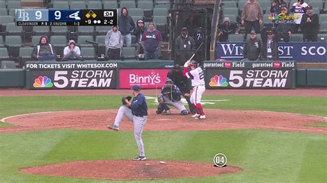 Watch White Sox Andrew Vaughn Hits Game Winning Hr In Th To Beat