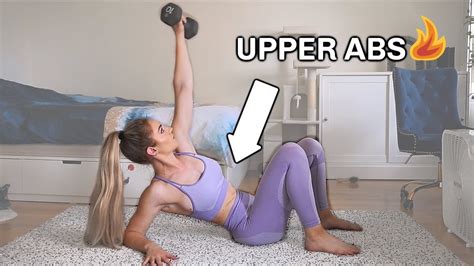 Upper Abs Blast Workout Gym Or At Home Friendly Youtube