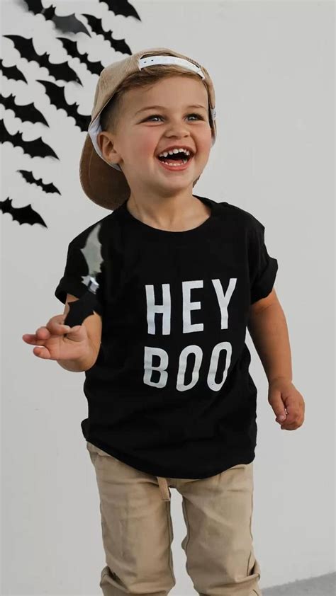 This Little Boo Is Spooky Cute In His Halloween Fall Outfit — So Perfect For The Pumpkin Patch