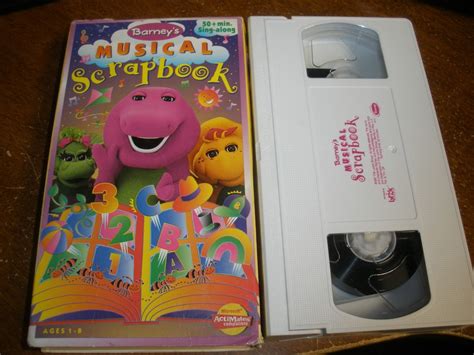 Barney Musical Scrapbook Vhs Picclick My XXX Hot Girl