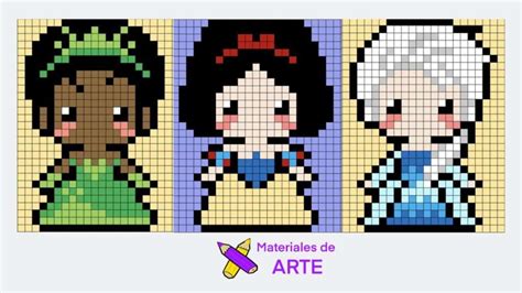 25 Plantillas De Hama Beads De Disney • Artelier