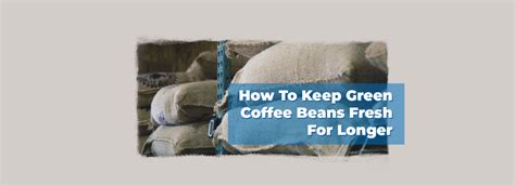 how to keep coffee beans fresh longer
