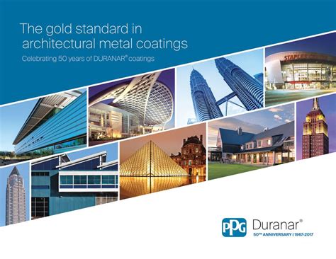 PPG brochure celebrates 50 years of DURANAR coatings | PRISM