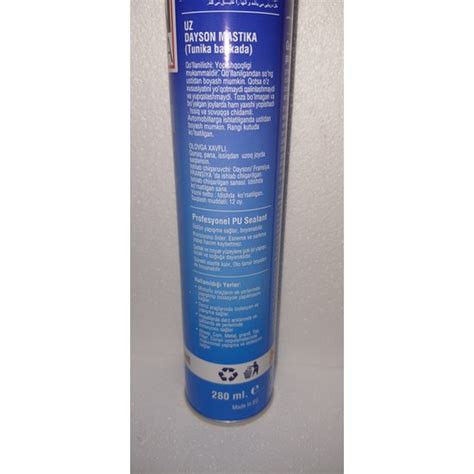 Dayson Extra Pu Mastik Gri 280 ml Fiyatı - Taksit Seçenekleri